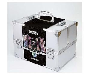 bonvoyage, Kit Maquillaje Mujer, con Sombras de Ojos, Colorete, Pintalabios, Máscaras de Pestañas, Set de Manicura y Pedicura, Brochas de Maquillaje y Más