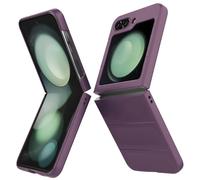 BonYonka Funda para Samsung Galaxy Z Flip 5, Case de PC Resistente a Golpes y Arañazos, Funda Integral con Protección para La Cámara, Violeta