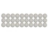 Bonzini 30 Balles Baby Foot Liege Blanches (30)