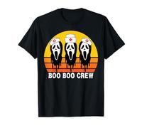 Boo Boo Crew Funny Ghost Halloween Nurse para Mujer Camiseta Camiseta