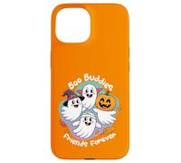 Boo Buddies Halloween 4 Friendly Ghost Friends Familia Carcasa para iPhone 15