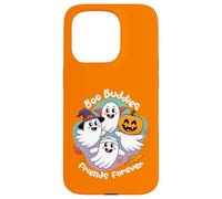 Boo Buddies Halloween 4 Friendly Ghost Friends Familia Carcasa para iPhone 15 Pro