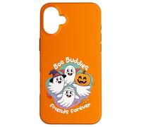 Boo Buddies Halloween 4 Friendly Ghost Friends Familia Carcasa para iPhone 16 Plus