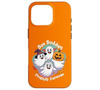 Boo Buddies Halloween 4 Friendly Ghost Friends Familia Carcasa para iPhone 16 Pro