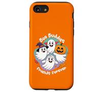 Boo Buddies Halloween 4 Friendly Ghost Friends Familia Carcasa para iPhone SE (2020) / 7/8
