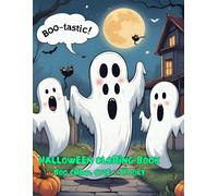 Boo Crew: Cute & Spooky Halloween Coloring Book: Halloween Coloring Book for Kids