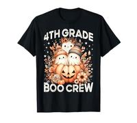 Boo Crew - Disfraz de Fantasma para Profesora de 4º Grado para Mujeres y niños Camiseta