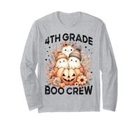 Boo Crew - Disfraz de Fantasma para Profesora de 4º Grado para Mujeres y niños Manga Larga