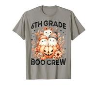 Boo Crew - Disfraz de Fantasma para Profesora de Sexto Grado para Mujeres y niños Camiseta