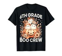 Boo Crew - Disfraz de Fantasma para Profesora de Sexto Grado para Mujeres y niños Camiseta