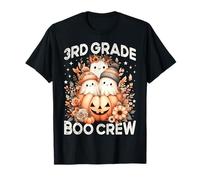 Boo Crew - Disfraz de Fantasma para Profesora de Tercer Grado para Mujer y niño Camiseta