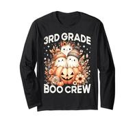Boo Crew - Disfraz de Fantasma para Profesora de Tercer Grado para Mujer y niño Manga Larga