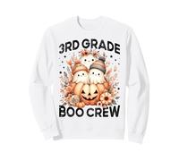 Boo Crew - Disfraz de Fantasma para Profesora de Tercer Grado para Mujer y niño Sudadera