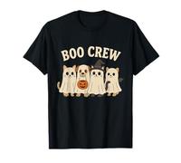 Boo Crew Halloween Ghost Pets - Lindo y Divertido Grupo Espeluznante Camiseta