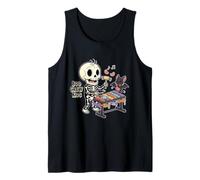 Boo Crew - Xilófono de Esqueleto para niños Camiseta sin Mangas
