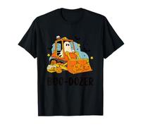Boo-Dozer - Fantasma - Halloween - Tractor - Divertido Halloween Camiseta