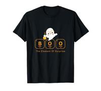 Boo Elemento de Química Sorpresa Halloween Camiseta