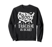 Boo Fascism Boo Sheet Resist No King America Halloween Ghost Sudadera