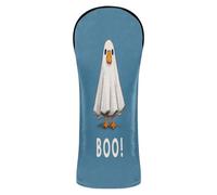 Boo Gooses Ghosts - Fundas para palos de golf con placa de matrícula para conductor, de madera híbrida