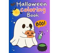 Boo Halloween Coloring Book