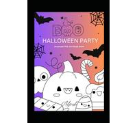 Boo: Halloween Coloring Book: Simple Designs for Kids, Teens Adults | Featuring 40 Bold & Easy Simple (Hallowen)
