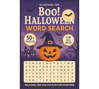 Boo! Halloween Word Search: Relaxing and Fun Puzzles for Everyone with Easy Read Print about the fun of Halloween, Costumes, Tricks, Treats and More | ... - Gift for Vacations, Holidays and Free Time
