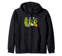 Boo Hands Orgullo de lenguaje de señas Americano ASL Halloween Bruja Sudadera con Capucha