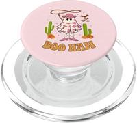 Boo Haw Ghost Western Cowgirl Disfraz de Halloween para Mujer Groovy PopSockets PopGrip para MagSafe