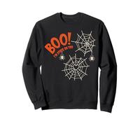 Boo I'm Stuck On You Spider Webs Halloween Sudadera