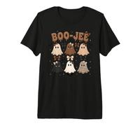 Boo-JEE Cute Ghost Coquette Bow Halloween Camiseta Premium