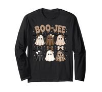 Boo-JEE Cute Ghost Coquette Bow Halloween Manga Larga