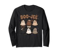 Boo-JEE Cute Ghost Coquette Bow Halloween Manga Larga