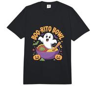 Boo-Rito Bowl Halloween Ghost Delight Comfort Colors Adult Heavyweight T-Shirt