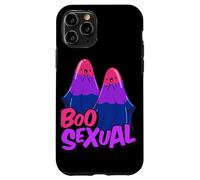 Boo Sexual Bisexual Ghost Pair Word Game for Halloween Carcasa para iPhone 11 Pro