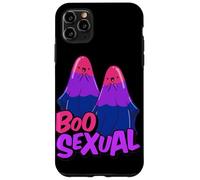 Boo Sexual Bisexual Ghost Pair Word Game for Halloween Carcasa para iPhone 11 Pro MAX