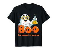 Boo The Element of Surprise Science Chemistry Halloween Camiseta