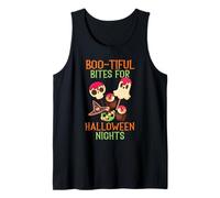 Boo-Tiful Bites For Halloween Noches Chef Cocina Halloween Camiseta sin Mangas