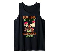 Boo-Tiful Bites For Halloween Noches Chef Cocina Halloween Camiseta sin Mangas