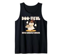 Boo-Tiful Bocados Fantasmales Postres de Halloween Humor Camiseta sin Mangas
