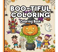 Boo-Tiful Coloring: Simple & Cute Halloween Coloring Book