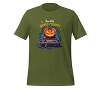 Boo-Tiful Gaming Moments - Camiseta unisex divertida para adultos, verde oliva, M