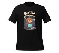 Boo-Tiful Gaming Moments Funny Halloween - Camiseta unisex para adulto, Negro, M