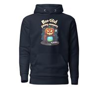Boo-Tiful Gaming Moments - Sudadera unisex con capucha para adultos, Navy Blazer, S