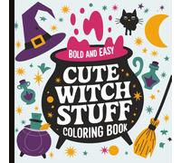 boo-tiful halloween coloring book, not scary halloween coloring book, cute witch stuff coloring book coloring, adult coloring book book | 8.5 x 8.5 ... halloween coloring book for kids and adults
