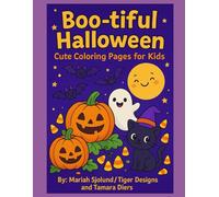 Boo-tiful Halloween: Cute Coloring Pages for Kids