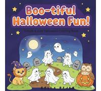 Boo-tiful Halloween Fun: Simple & cute Halloween Coloring Book