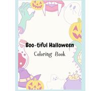 Boo-tiful Halloween: Halloween coloring book