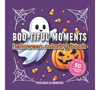 Boo-tiful Moments: 50 One-Sided Halloween Pictures to Soothe & Delight for Kids & Seniors