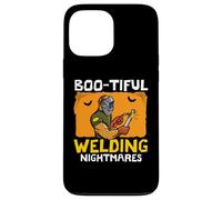Boo-Tiful Welding Nightmares Soldador Espeluznante Halloween Carcasa para iPhone 13 Pro MAX