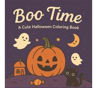 Boo Time: A Cute Halloween Coloring Book